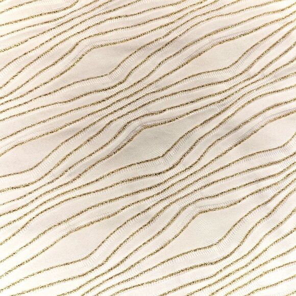 JM Collection Jacquard Metallic Top Eggshell Combo PP - Picture 6 of 6